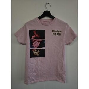 Jujutsu Kaisen Yuji Itadori Shirt Mens Small Pink Anime Graphic Tee T-Shirt